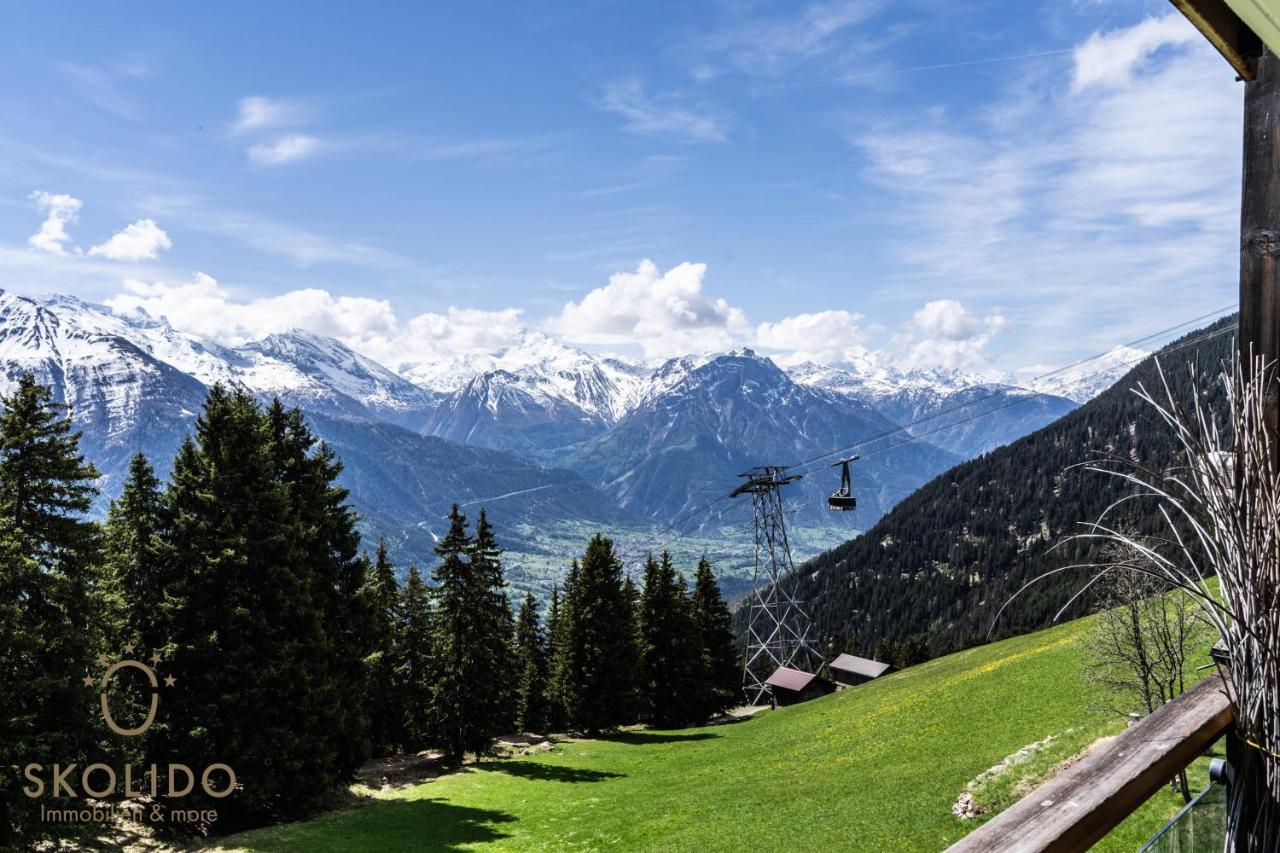Апартаменти Haus Caroline, Riederalp Mitte Екстер'єр фото