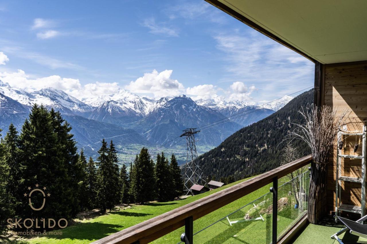 Апартаменти Haus Caroline, Riederalp Mitte Екстер'єр фото