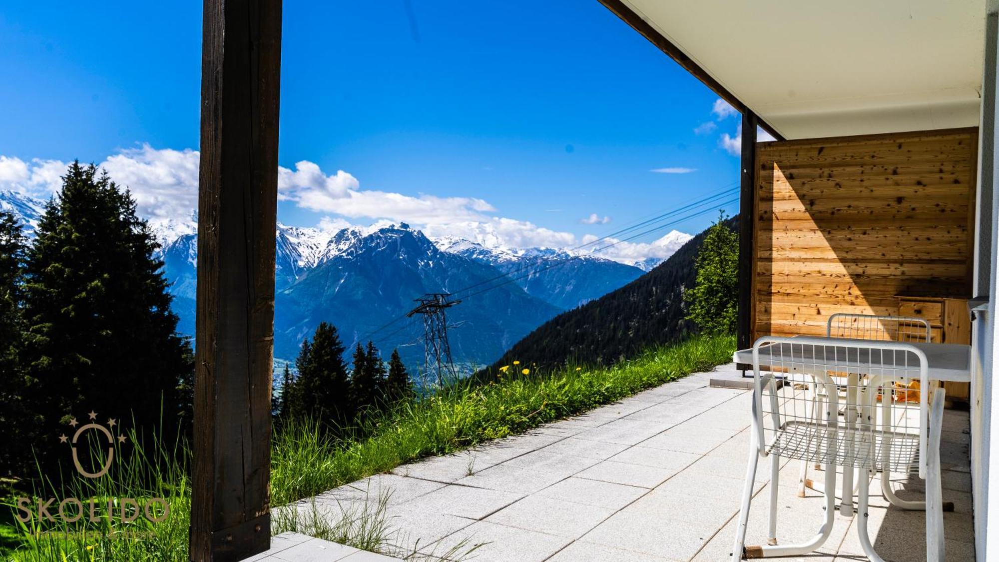 Апартаменти Haus Caroline, Riederalp Mitte Екстер'єр фото